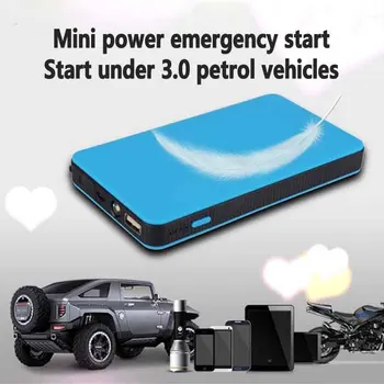 8000mAh Muti-fungovať vždy Mini Prenosné 12V autobatérie Skok Starter Auto Motor Nabíjačka Power Bank Auto Booster Batérie Štart