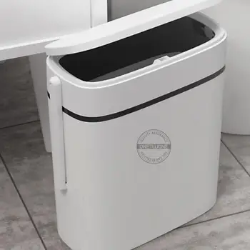 Koša Wc Kefa Nastaviť Kúpeľňa Plastového Odpadu Bin Smetisko Kuchyňa Smeti Vedro Koša Pre Domácnosť Na Čistenie Nástrojov