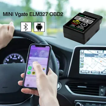ELM327 V1.5 HH OBD 2 OBDII Auto Auto Bluetooth Diagnostický Nástroj Rozhranie Skenera Android/Windows/Windows PC(s CD)