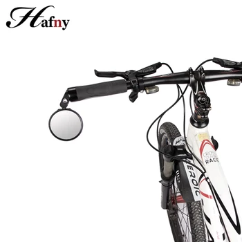 Hafny Otočná Riadidlá Bike Zrkadlo Spätné Požičovňa Zrkadlo Riadidlá Konci Bezpečnosti Objektív MTB jazda na Bicykli Cestný Bicykel Bar Kruhu Zrkadlo