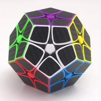 ZCUBE 2x2 Wumofang karbónová Nálepka Špeciálny Tvar 12 Povrchu Magic Cube Puzzle cubo magico Detí Dieťa Darček Vzdelávacie Hračka