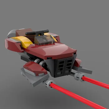 Buildmoc Wars Film Pôdy Vzducholoď Marshall ' s Podracer Speeder Kolo Technic Racer Model Stavebné Bloky Dieťa, Hračky, Darčekové