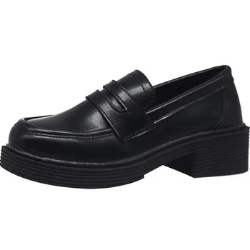 Nízky podpätok topánky ženy 2021 Oxford Topánky Japonský študent Školskú Uniformu Topánky na Platforme roztomilý Vintage topánky loli dámske topánky