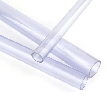 50 PVC Transparentné Trubice Mimo Dia20/25/32mm UPVC Rúry Konektor pre Ryby Nádrž Akvárium Dodávky