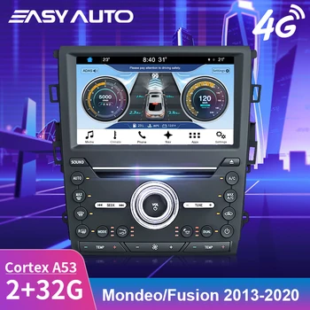 Auto Rádio Multimediálny Prehrávač Videa Navigácie GPS na Ford Mondeo Fusion 2016 2017 2018 2019 Andriod8.1 Bluetooth, WIFI
