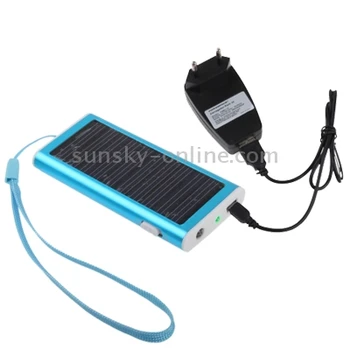 Horúce Solar Power Bank 1350mAh Externú Batériu USB LED Powerbank Prenosný Mobilný telefón Solárna Nabíjačka pre Samsung Nokia