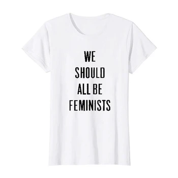 Všetci By sme mali Byť Feministky Tričko Rihanna Tričko Oblečenie Darček pre Ňu, Módne Tričko, Feminism Top Shirt Dievčatá