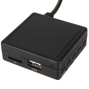USB Bluetooth Media AUX Stereo Kábel Adaptéra pre Renault 2005-2011