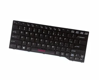 Nové US klávesnica pre Fujitsu LifeBook E546 Čierny rám