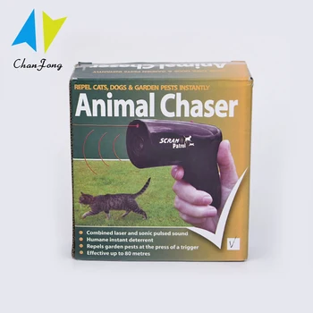 ChanFong Ultrazvukové LASER ZVIERAT CHASER Pes, Mačka Repeller Infračervené Prenosné Zvierat Tréner Kôry Zastavenia Zariadenia domáce zvieratá