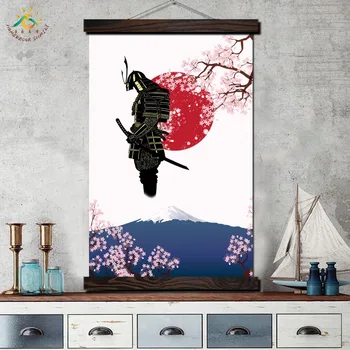 Samuraj Japonsko Charakter Steny Umelecké Plátno, Vytlačí Maľovanie Rám Prejdite Maľovanie Plagátu Dekoratívny Obraz Umenia, Tlače, Plagát Na Stenu