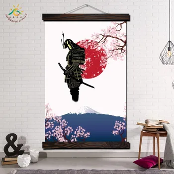 Samuraj Japonsko Charakter Steny Umelecké Plátno, Vytlačí Maľovanie Rám Prejdite Maľovanie Plagátu Dekoratívny Obraz Umenia, Tlače, Plagát Na Stenu