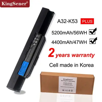 KingSener A32-k53 Notebook Batéria pre ASUS K53 K53E X54C X53S X53 K53S X53E K43jc K43jm K43js K43jy K43s K43sc A31-k53 A42-k53