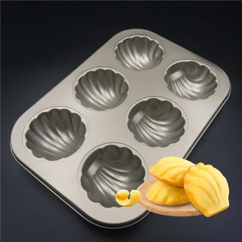 Non-stick Uhlíkovej Ocele Cupcake Muffin Formy Sa Banán na Pečenie Pan Cake Pan Cookie Plesní, Kuchynské Náradie