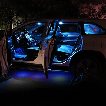 5 ks Vlkovcový Auto LED Žiarovky Interiéru Dome Lampa na Čítanie batožinového priestoru Svetlo Na Suzuki Vitara LY 2016 2017 2018 2019 2020 Príslušenstvo