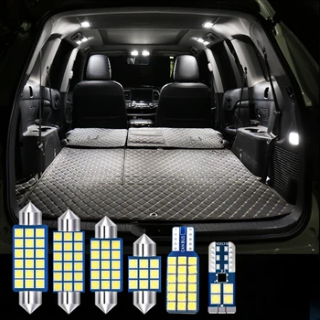 5 ks Vlkovcový Auto LED Žiarovky Interiéru Dome Lampa na Čítanie batožinového priestoru Svetlo Na Suzuki Vitara LY 2016 2017 2018 2019 2020 Príslušenstvo