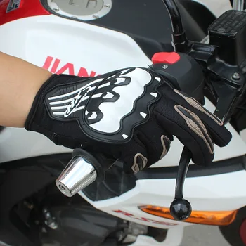 Motocross Závodné Rukavice Motorka Motocykel Moto Rukavice Skúter Racer Plný Prst Skúter unisex Ochranný Výstroj cyklistu Rukavice