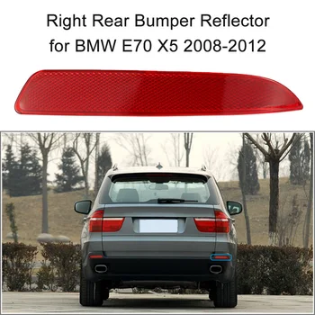 Auto Pravý Zadný Nárazník Reflektor Červená Objektív pre BMW E70 X5 2008-2012 OEM:63217158950 Auto Príslušenstvo
