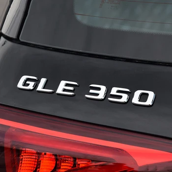 Chrome List Číslo Znak pre Mercedes Benz C E S CLA CLE CLS GLA GLC GLE GLS Auto Styling Refitting batožinového priestoru Modelu Názov Nálepky