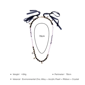 Väčšinu Cena Bohemia Páse S Nástrojmi Akryl Crystal Náhrdelníky & Prívesky 2017 Etnických Dlhým Reťazcom Náhrdelník Pre Ženy, Indiánske Šperky
