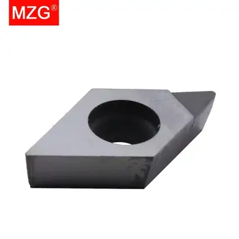 MZG 1PCS DCGT 0702 11T3 PCD CNC Rezanie Hliníka, Medi Spracovanie Nudné Sústruženie Diamond Vložka pre SDUC Držiteľ