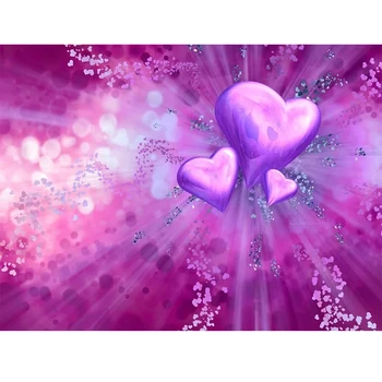 LaoJieYuan 5D DIY Diamond Maľovanie Kvet srdce Výšivky Cross Stitch Malebné Námestie Domov Dekoratívne