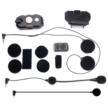 Walkie Talkie Hands-free Prilba Bluetooth Headset K /M Konektor Bezdrôtové Slúchadlá Pre Motocyklové Prilby Lokomotíva helmy, Slúchadlá