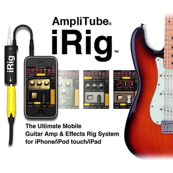 5/10/50 Ks Gitara Interface I-Rig Converter Nahradenie Gitaru Pre Telefón Gitara Audio Rozhranie Gitarové Linky Irig Konvertor