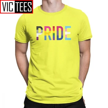 Gay Pride LGBT T Shirt pre Mužov Čistej Bavlny T-Shirts Lesbické Homosexuálne Asexual Pansexual Bisexuálne Tee Tričko Krátky Rukáv Topy