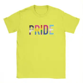Gay Pride LGBT T Shirt pre Mužov Čistej Bavlny T-Shirts Lesbické Homosexuálne Asexual Pansexual Bisexuálne Tee Tričko Krátky Rukáv Topy