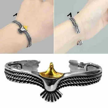 Viking Raven Eagle Náramok Náramok Pohanské Šperky Eagle Putá Wrisband