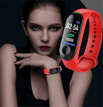 M3 Pro Smart Hodinky Šport Smart Kapela Blood pressure Monitor Smart Náramok Smartwatch Náramok M3 Plus Náramok pre Mužov, Ženy