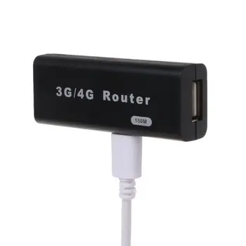 Mini Prenosné 3G WiFi prístupového bodu siete Wlan AP Klient 150Mbps USB Bezdrôtový Smerovač nové