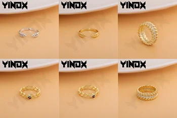 YinDX Autentické 925 Sterling Silver Ring Nové Žien Jednoduché Populárne Krúžok je Vhodný Pre Pôvodné Európske Svadbu