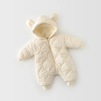 MILANCEL 2020 Nové Zimné Detské Oblečenie Medveď Ucho Dieťa Boys Remienky Kožušinou Kojenecká Dievčatá Oblečenie