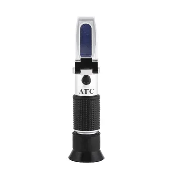 Refraktometer ručný Ethylene Glycol Nemrznúca Batérie Tekutiny Obsah Chladiva Cleaner Meter Mini ATC Meranie Tester