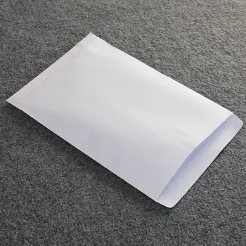 50pcs / veľa biela obálka pre formát A4 jednoduché, čisté prázdne obálky jednoduché dekoratívne svadobné oznámenia obálky