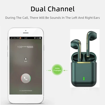 Bezdrôtové Slúchadlá TWS Bluetooth Slúchadlá Touch Ovládania Športové Vodotesné Slúchadlá, HiFi Stereo Slúchadlá s Mikrofónom
