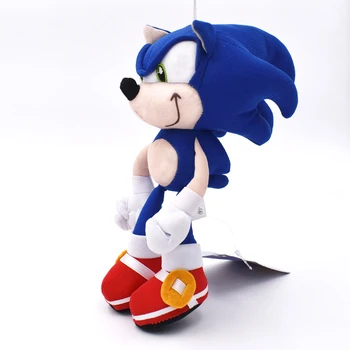 20 cm Sonic Boom Plyšové Cartoon PP Bavlna Sonic Mäkké Modré Oblečenie Pre Deti, Narodeniny, Darčeky, Doprava Zdarma