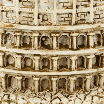 Architektúra Miniatúrne Živice Figúrky Rímske Koloseum Socha Orientačný Bod Budovy Ornament Retro Domáce Dekorácie, Figúrky