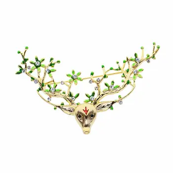 SINZRY horúce módne šperky príslušenstvo roztomilý cubic zirconia elegantné jeleň šaty brošne pin kórejský štýlový šperk