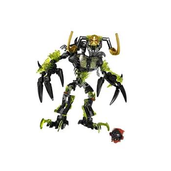 Ksz 614 191pcs Biochemické Bojovník Bionicle Umarak Destroyer Stavebný kameň Kompatibilný 71316 Tehla Hračka