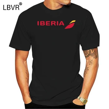 IBERIA Airlines Španielsko Cestovanie T-shirt2019 Nové Muži