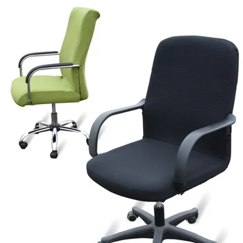 Veľkosť balíka office Počítač stoličky kryt strane zips dizajn ramena stoličky kryt recouvre lehátko úsek rotujúce sedačkovej lanovky kryt