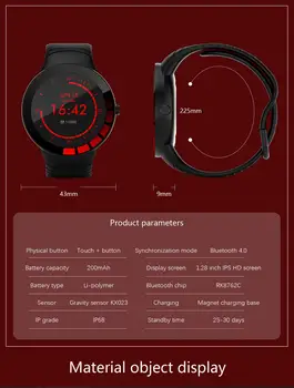 E3 Smart Hodinky Počasia zobrazenie mužov, Vodotesný IP68 Smartwatch Športové Hodinky Srdcovej frekvencie, krvného tlaku kyslíka v krvi, zdravia tracker