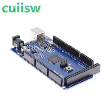 Cuiisw Mega 2560 R3 Mega2560 REV3 ATmega2560-16AU Doska + USB Kábel kompatibilný pre arduino