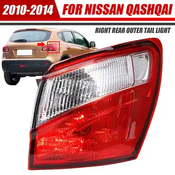 1PCS 12V Pravé Zadné Vonkajšie zadné Svetlo Chvost Lampa LED Typ vhodný Pre Nissan Qashqai 2010 2011 2012 2013 EÚ Verzia