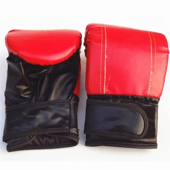 1Pair Red & Black Dospelých Boxerské Rukavice Professional Vrecia Líniové Rukavice Muži/ženy Boxerské Rukavice Pre Tréning / Fitness