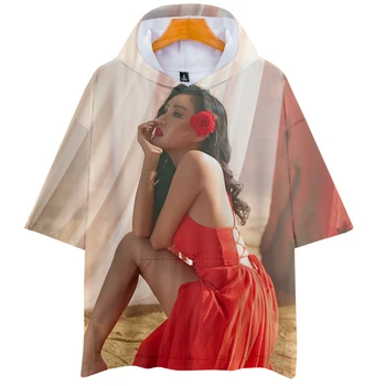 MAMAMOO 3D Vytlačené Kapucí T-shirts Ženy/Muži Móda Letné Tričká Krátky Rukáv 2019 Hot Predaj Bežné Kpop Streetwear T tričko