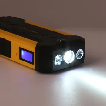 Auto Skok Starter Začína 8000mAh Zariadenie Batérie Banka Jumpstarter LED Automatické Núdzové Booster Nabíjačka do Auta nový Štart